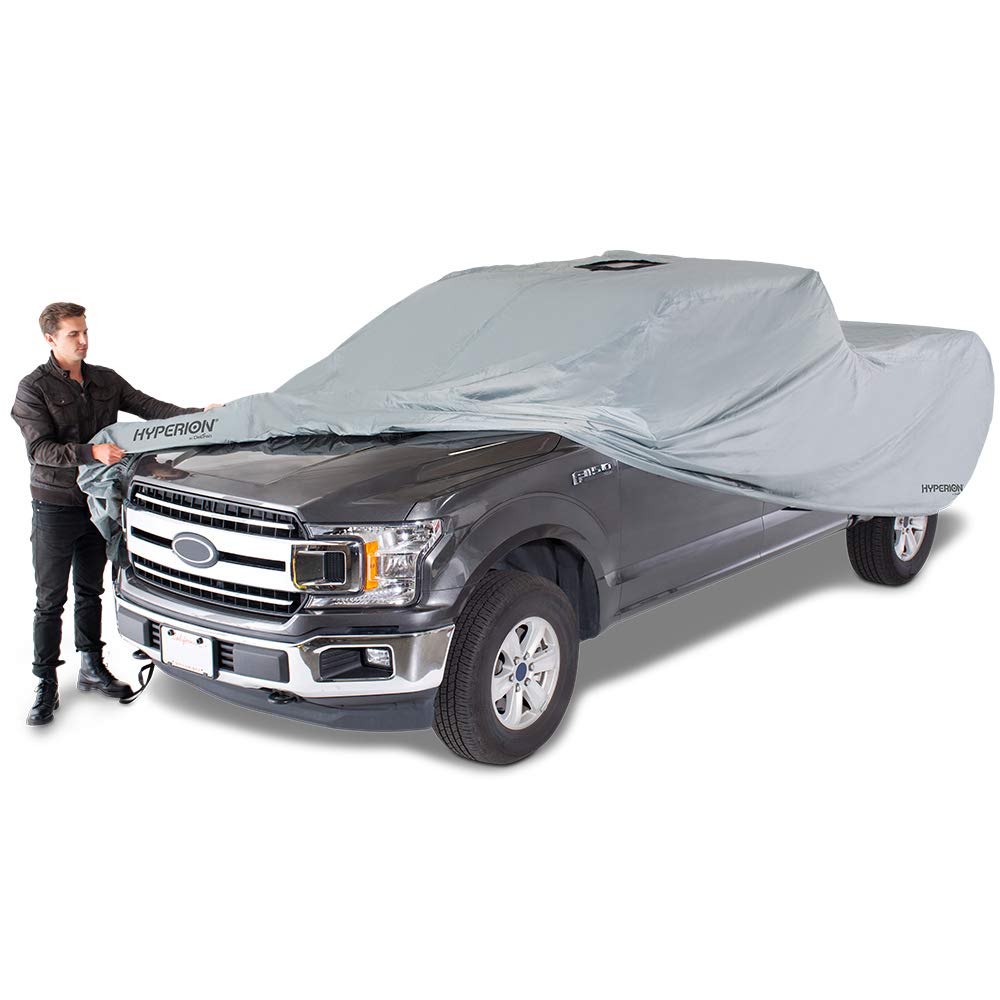 Hyperion Solar-Powered Waterproof Truck Cover - All-Weather Protection for Vehicles Up to 264
