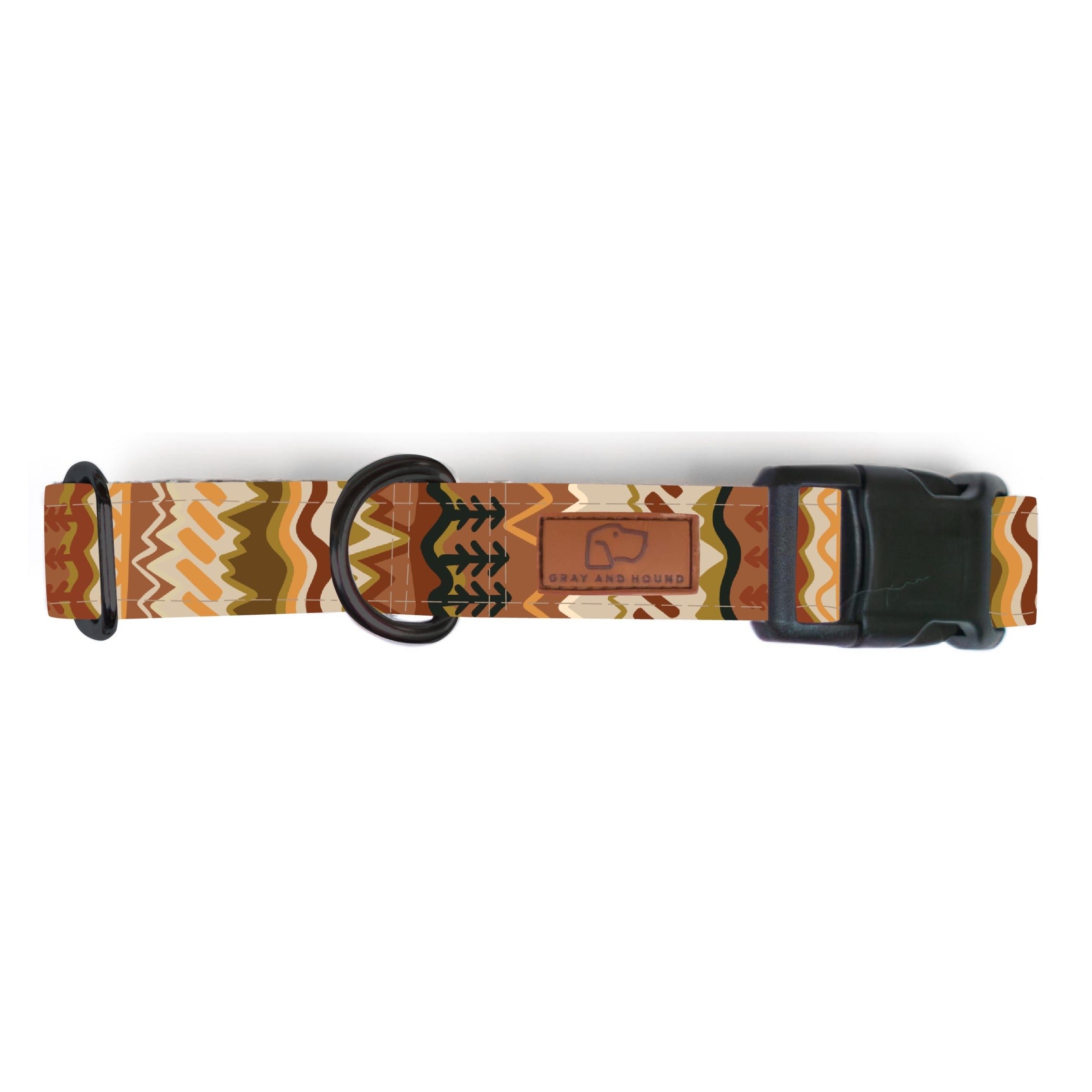 Premium Brown Leather Dog Collar with Adjustable Buckle - Durable & Comfortable for Small, Medium, Large Dogs - Perfect for Daily Walks, Training & Outdoor Adventures