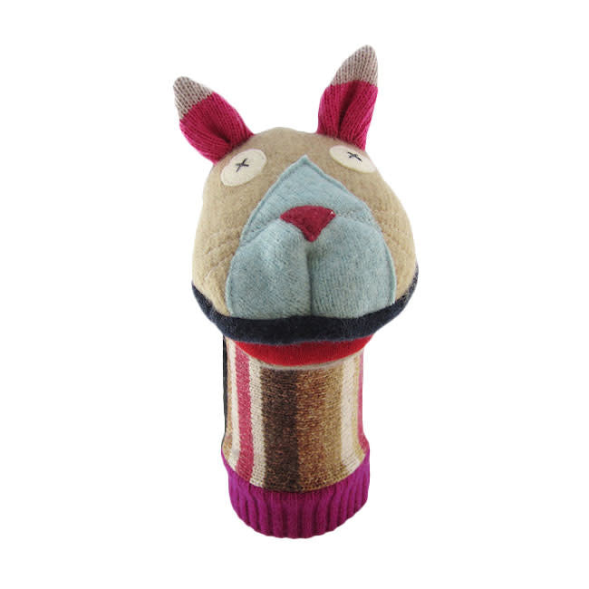 Cate & Levi Wool Animal Puppet - Handmade Cat Puppet Toy for Kids, Soft & Safe for Toddlers - Perfect for Storytelling, Imaginative Play & Early Childhood Development