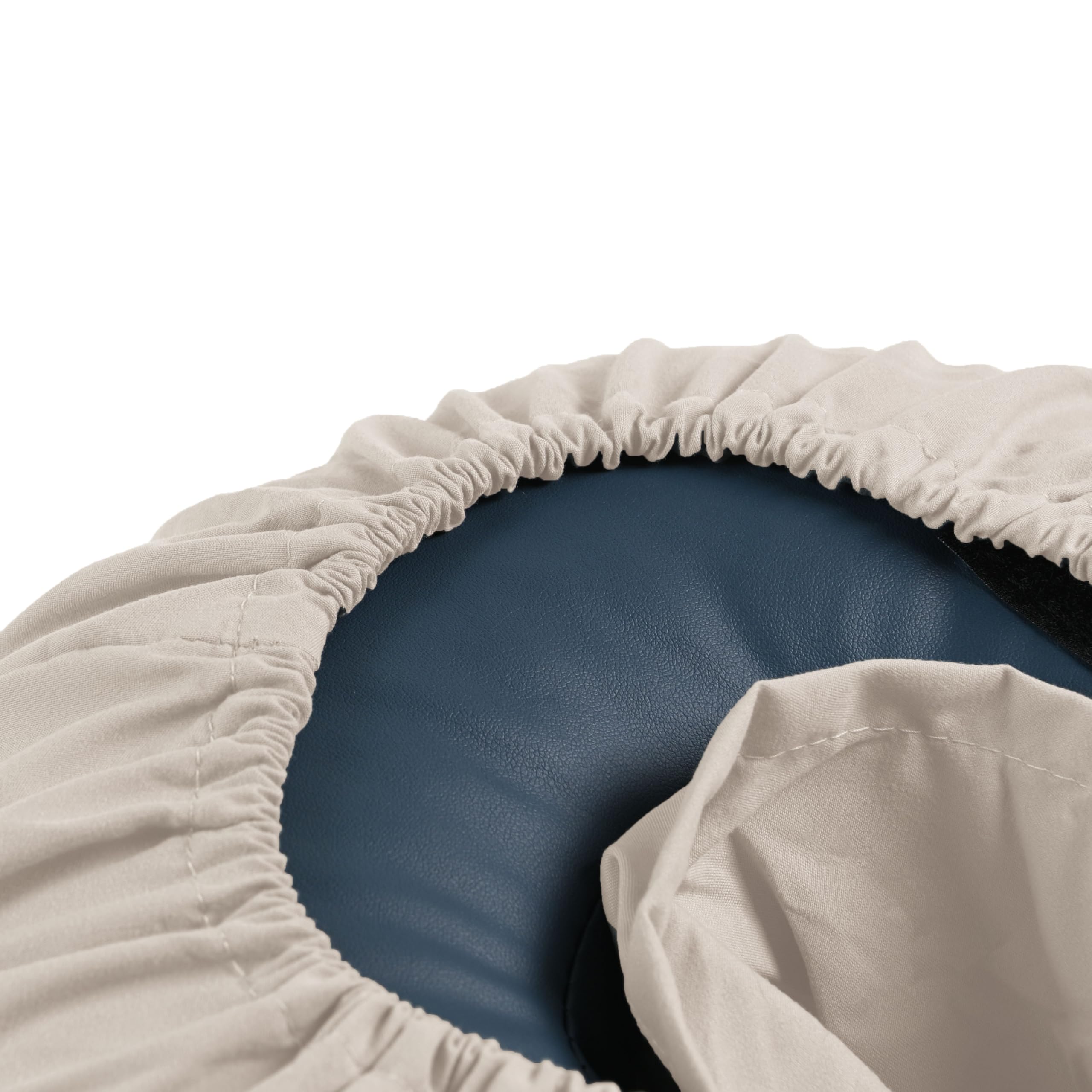 Premium Microfiber Massage Face Rest Covers for Spa Tables & Chairs - Ultra Soft, Durable & Breathable 100-Pack Natural Face Cradle Covers - Ideal for Massage Therapy, Facial Treatments & Relaxation Sessions
