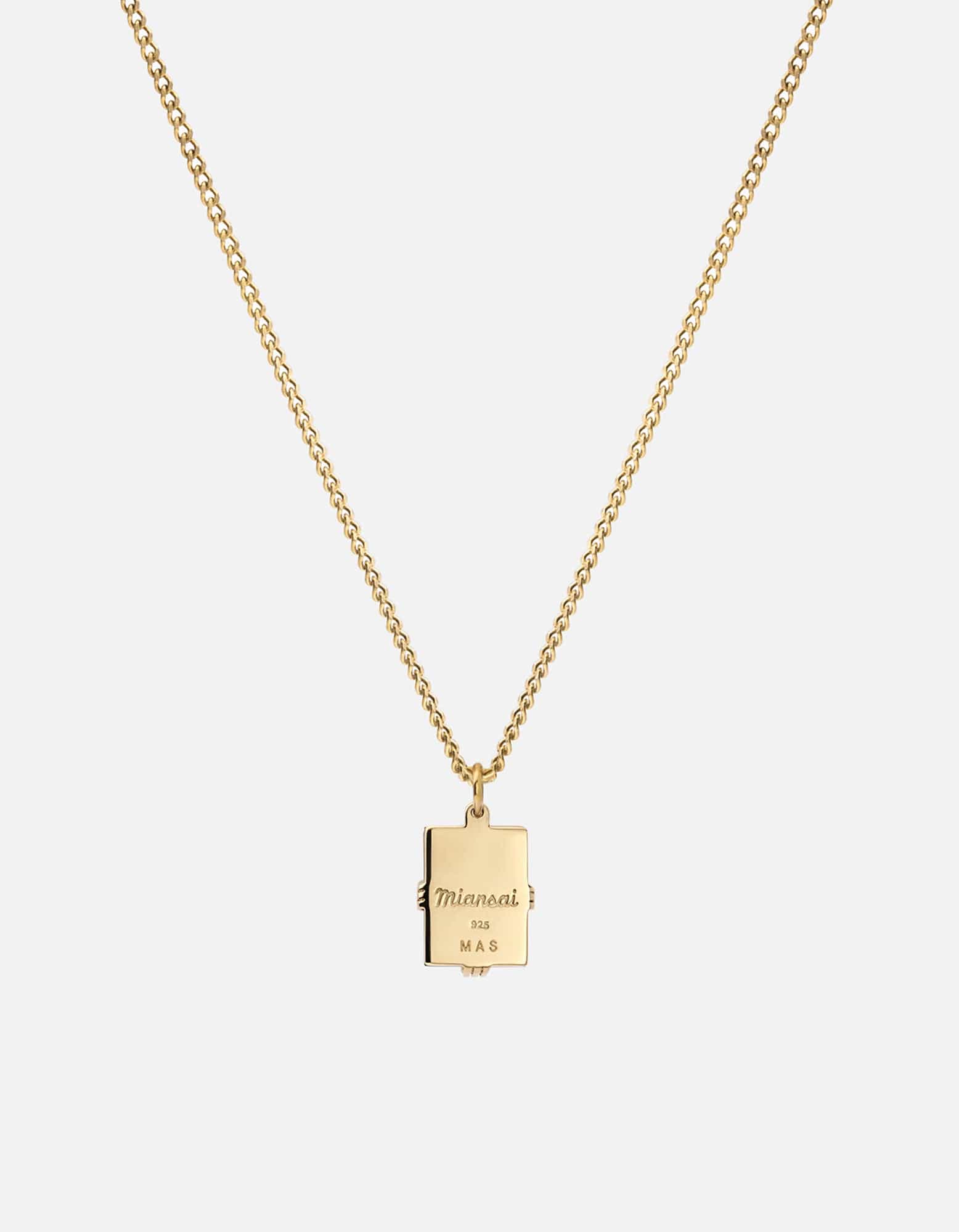 Lennox Quartz Necklace - 14K Gold Vermeil Pendant for Women | Elegant Jewelry Gift for Birthday, Anniversary & Special Occasions