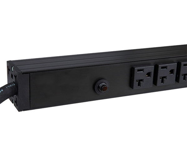 20A Vertical Rack Mount PDU - 100-120V, 1.9kW Power Distribution Unit with NEMA 5-20R Outlets | Ideal for Server Racks, Data Centers & Network Equipment