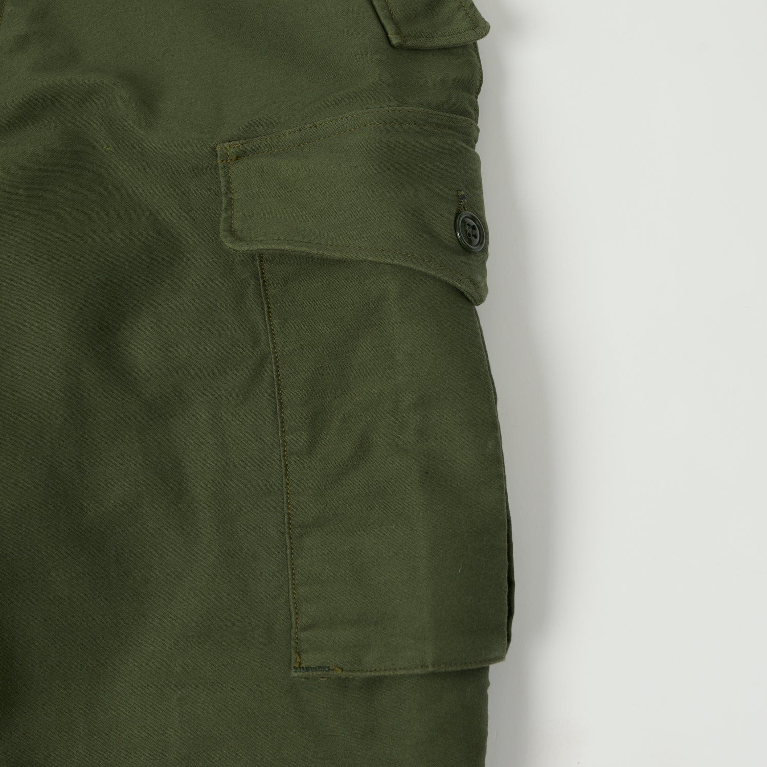 Freewheelers 2432005 Union Special Overalls 'Ground Crew' Trousers - Durable Olive Work Pants for Mechanics & Ground Crew | Heavy-Duty Cotton Workwear for Aviation & Industrial Use