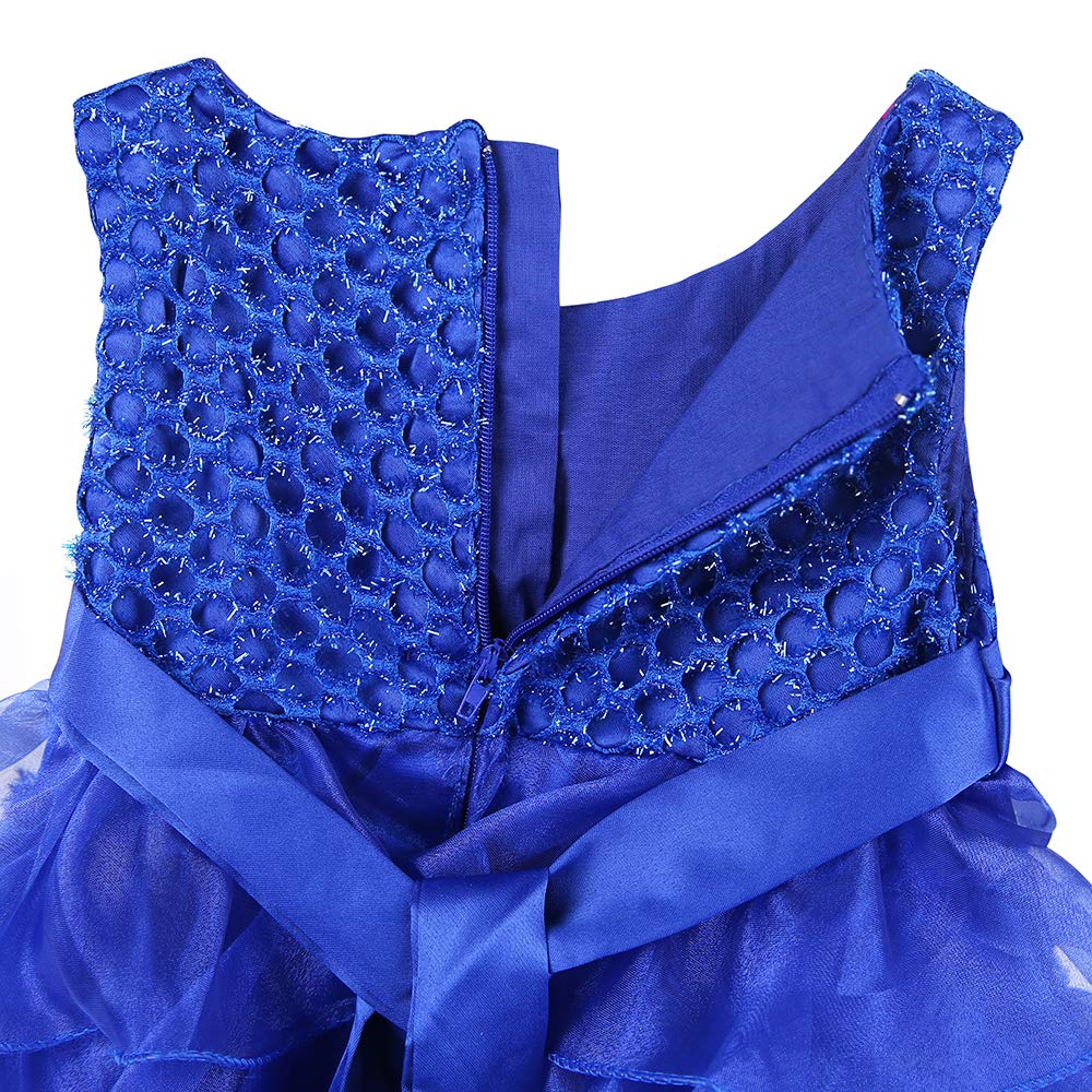 Jup'Elle Baby Girl Dresses - Elegant Ruffle Lace Pageant Party & Wedding Flower Girl Dress for Special Occasions | Perfect for Birthday, Baptism, Photo Shoots & Formal Events