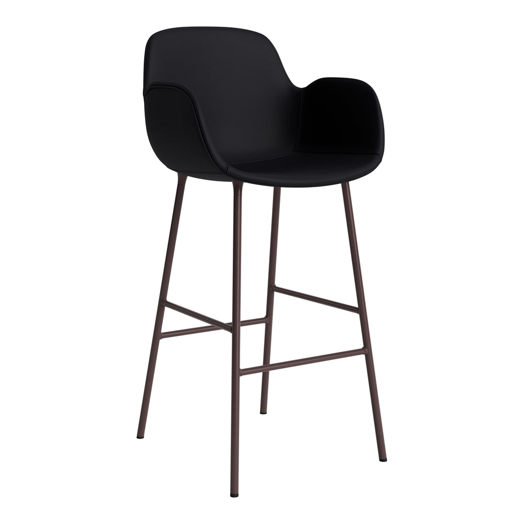 Form Bar Armchair - Fully Upholstered Modern Lounge Chair for Living Room, Bar, or Office | Comfortable Seating for Home Decor