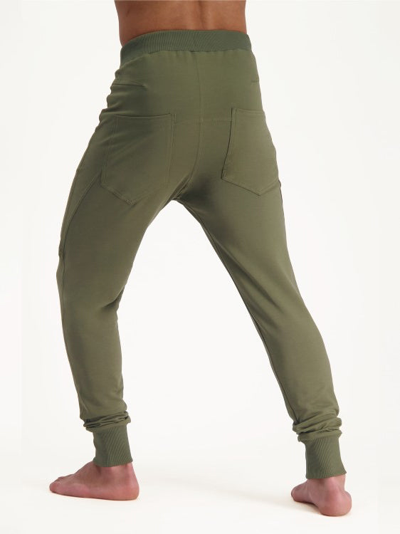 Renegade Guru Arjuna Pants - Olive Green | Premium Yoga & Meditation Pants for Men | Perfect for Yoga, Hiking & Relaxation