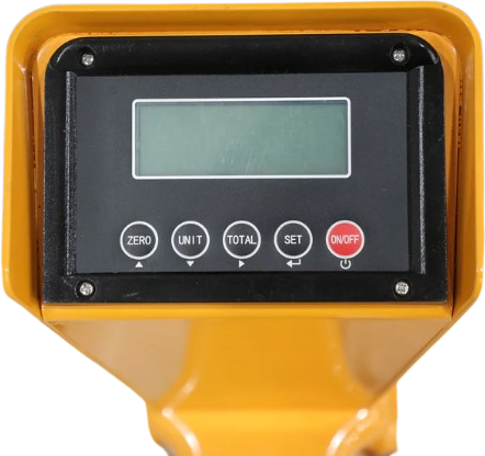 Apollolift A 1032 Heavy Duty Scale Fork Lift Pallet Jack - 4400 lbs Capacity, 45