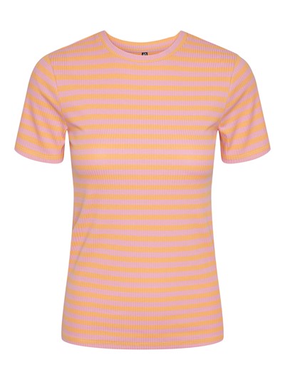 COOPER T-Shirt for Men & Women - Soft Cotton Comfort Fit in Pink & Orange - Perfect for Casual Wear, Outings & Everyday Style