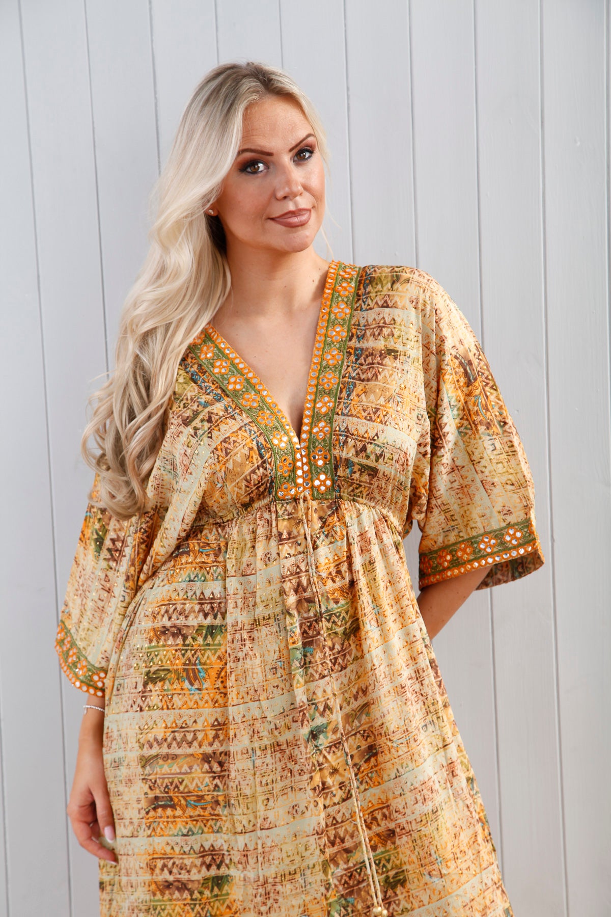 Luxury Dua Dress in Apricot - Elegant Women's Formal Gown for Weddings, Parties & Special Occasions