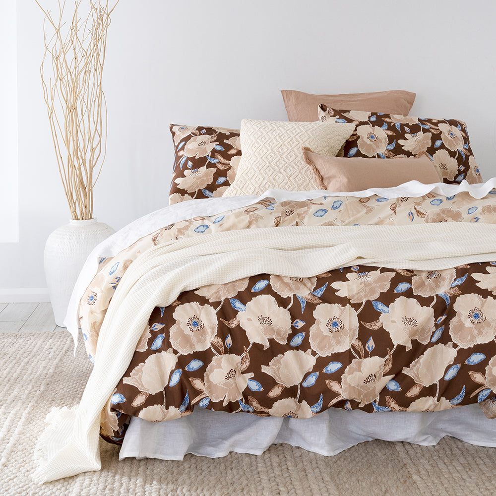 Faith Quilt Cover Set King Size - Soft Luxury Bedding Set with Premium Cotton Fabric - Perfect for Master Bedroom, Guest Room & Cozy Home Decor