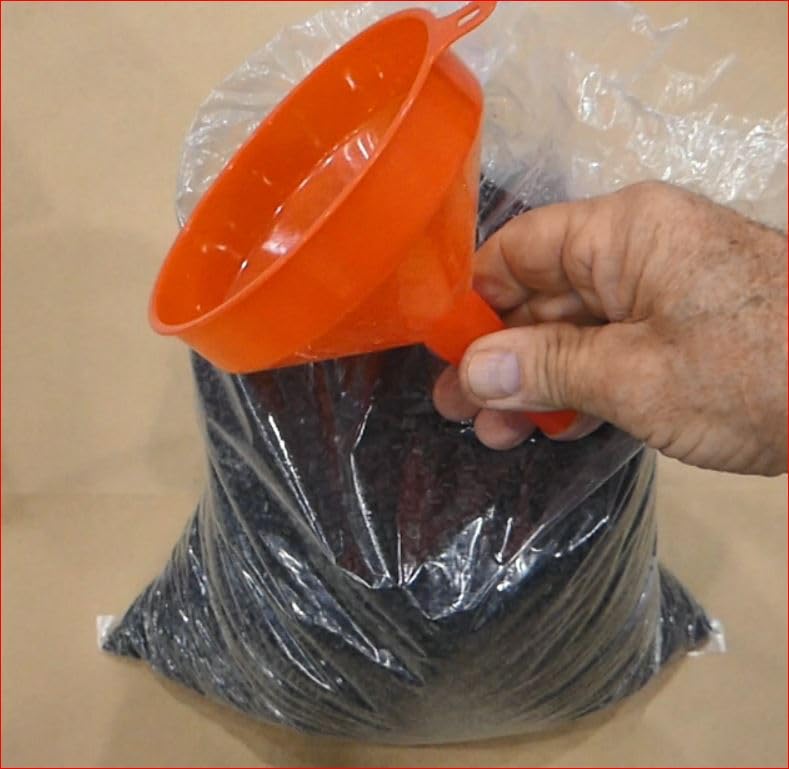 HYSKORE #30203 Shooting Rest Bag Fill - 5 lbs Lightweight Granular Plastic Pellets with Funnel for Rifle & Gun Support - Perfect for Hunting, Target Practice & Range Shooting