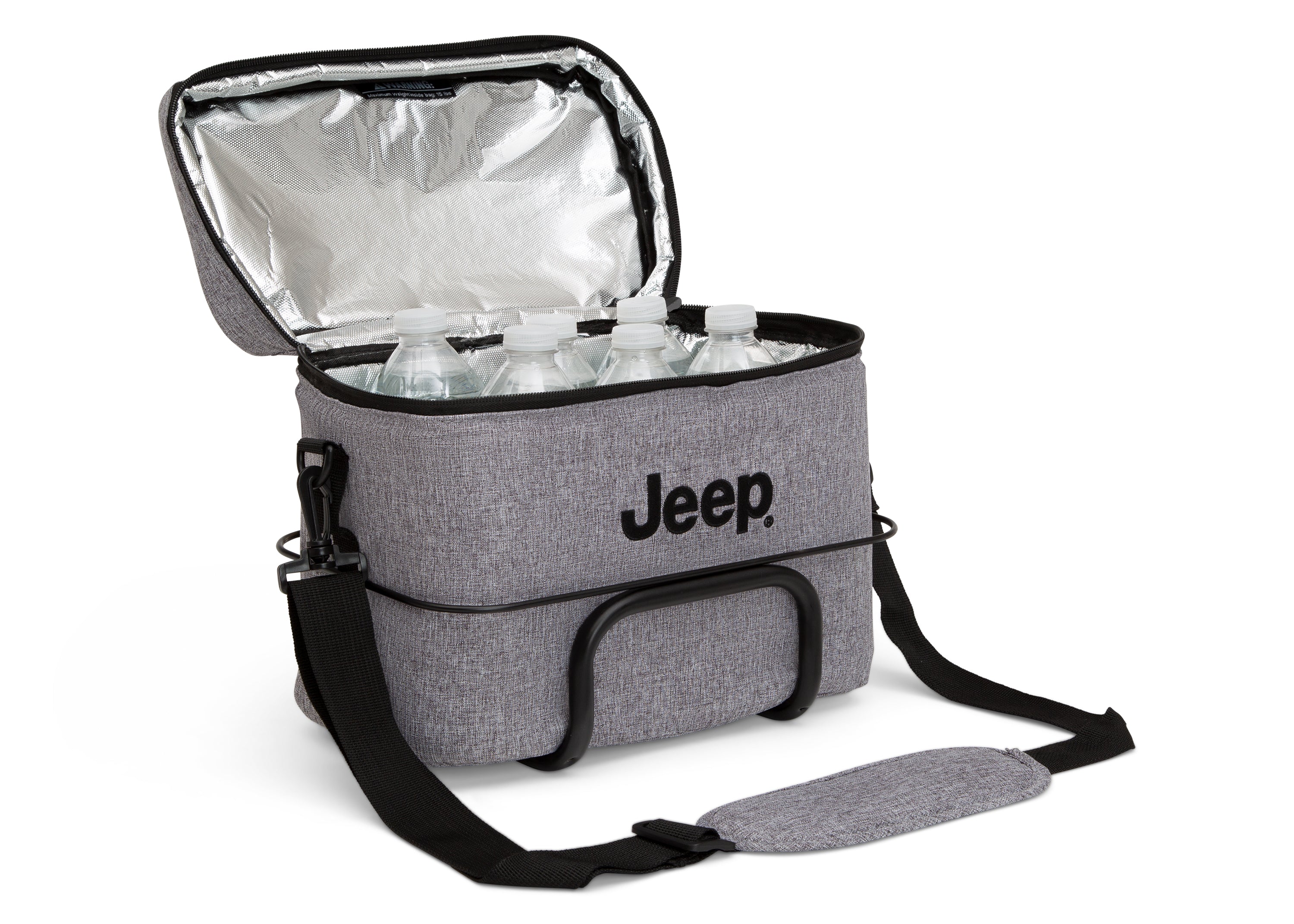 Jeep Wrangler Cooler Bag with Frame - Insulated Lunch Box for Outdoor Adventures, Camping, Beach & Picnics - Compatible with Jeep Wrangler Stroller Wagon #60001