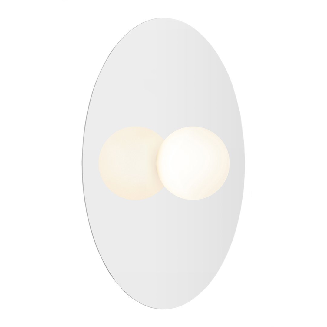 Modern Bola Flush Mount Wall Ceiling Light - Sleek LED Fixture for Bedroom, Living Room, Kitchen & Hallway Lighting