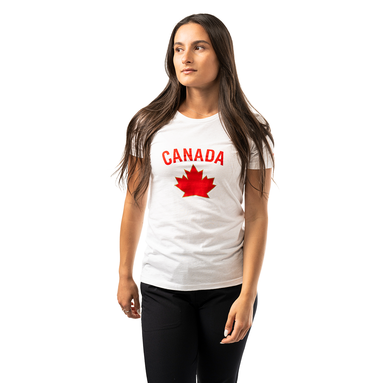 Bauer Hockey Canada Women's Graphic Tee - Stylish Hockey Fan Apparel for Women - Perfect for Games, Practice & Casual Wear