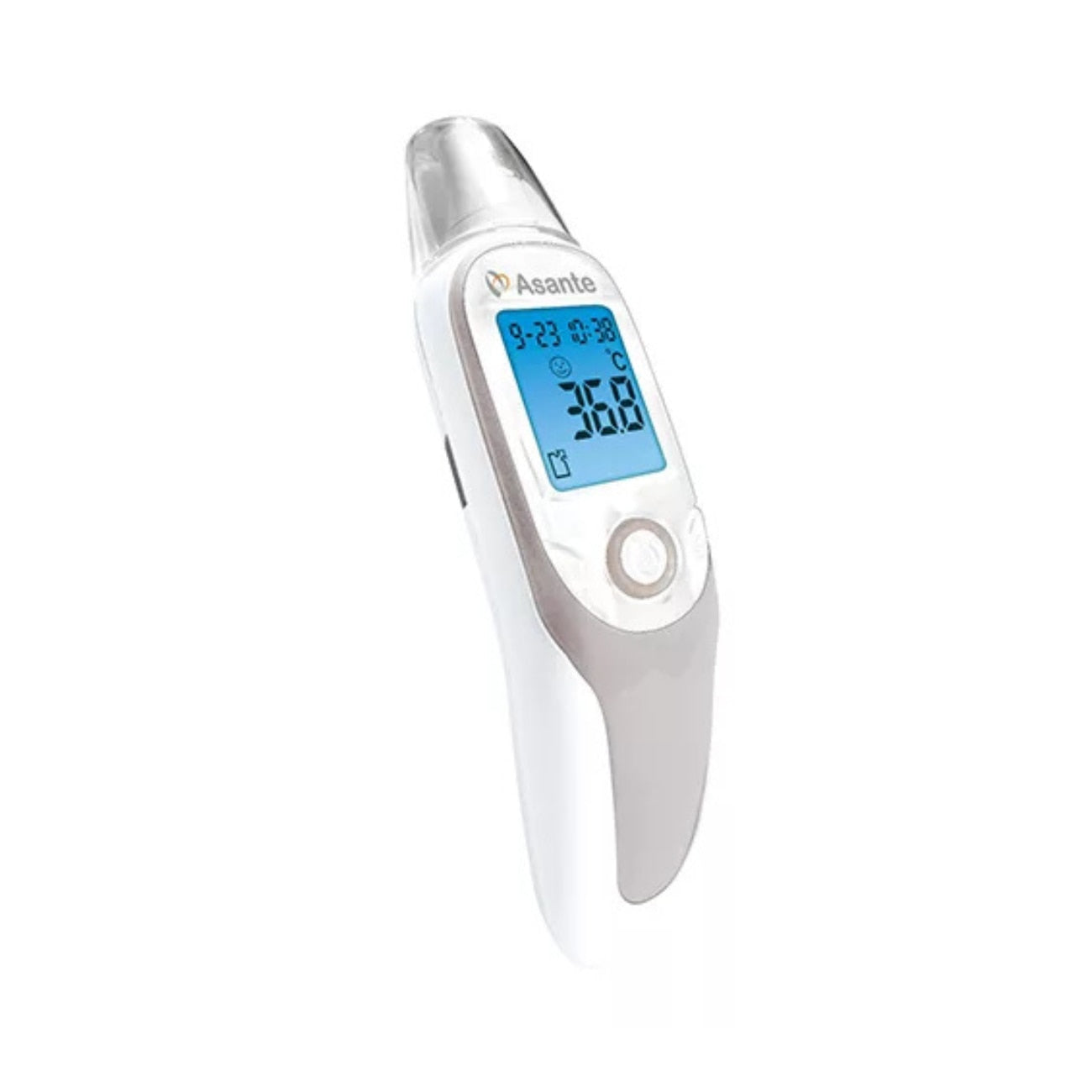 Asante TH65 Digital Thermometer - Fast & Accurate Fever Detection for Adults, Kids, Babies - Oral, Underarm & Rectal Use - Home, Clinic & Travel Essential