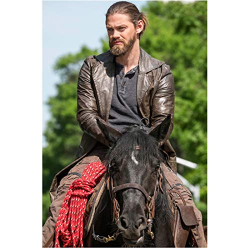 Tom Payne 8x10 Inch Vintage Photograph - Horse Riding Portrait Looking Right - Perfect for Western Decor, Equestrian Gifts & Photo Collectors