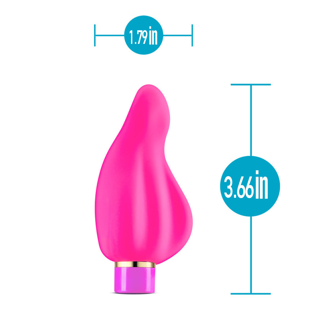 Aria Epic AF Ergonomic Curved Silicone Finger Vibrator - Waterproof & Rechargeable for Sensual Massage & Intimate Pleasure - Perfect for Couples & Solo Play
