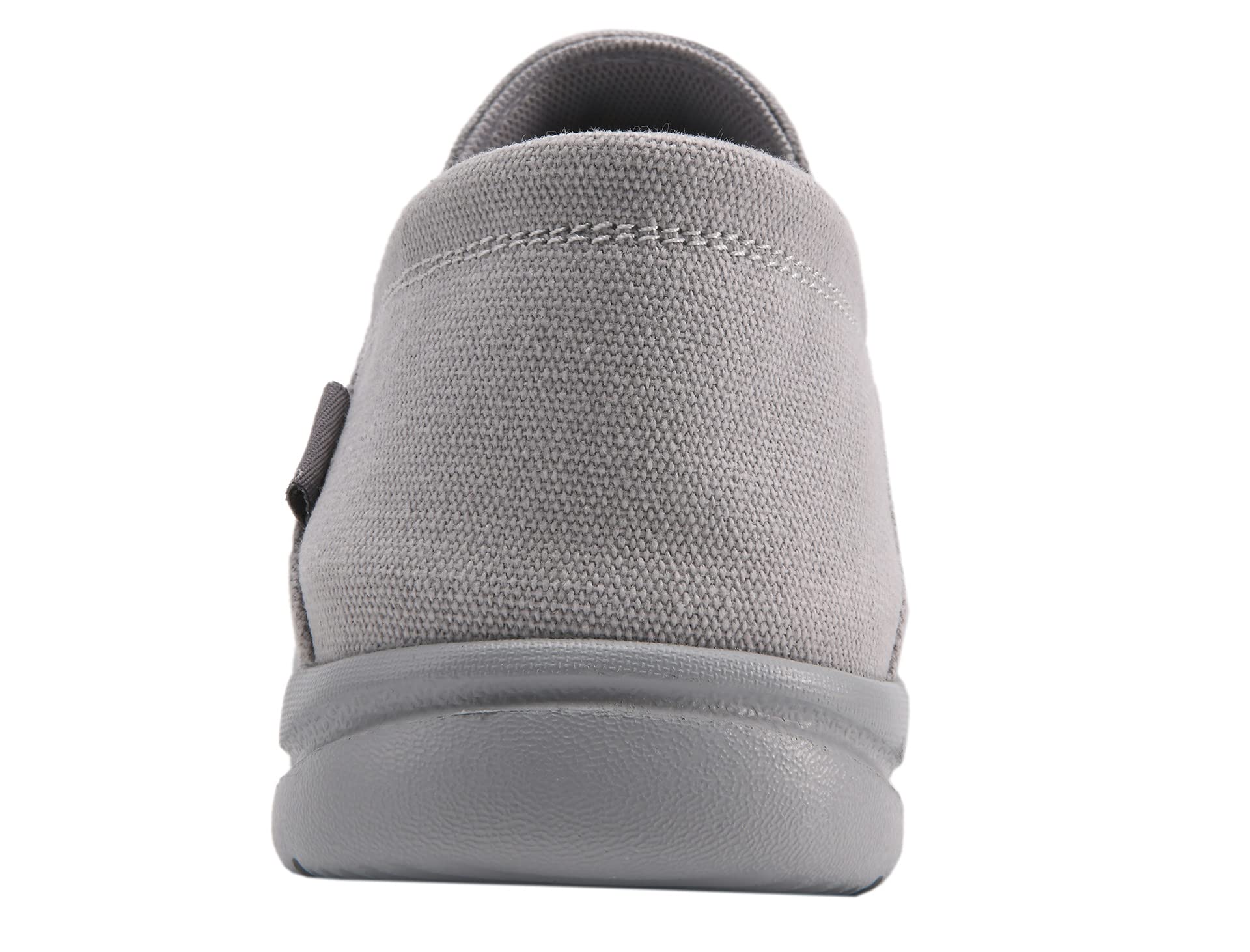 Men's Slip On Canvas Loafers - Comfortable Boat Shoes with Non-Slip Rubber Sole | Casual Deck Shoes for Walking, Travel & Outdoor Activities