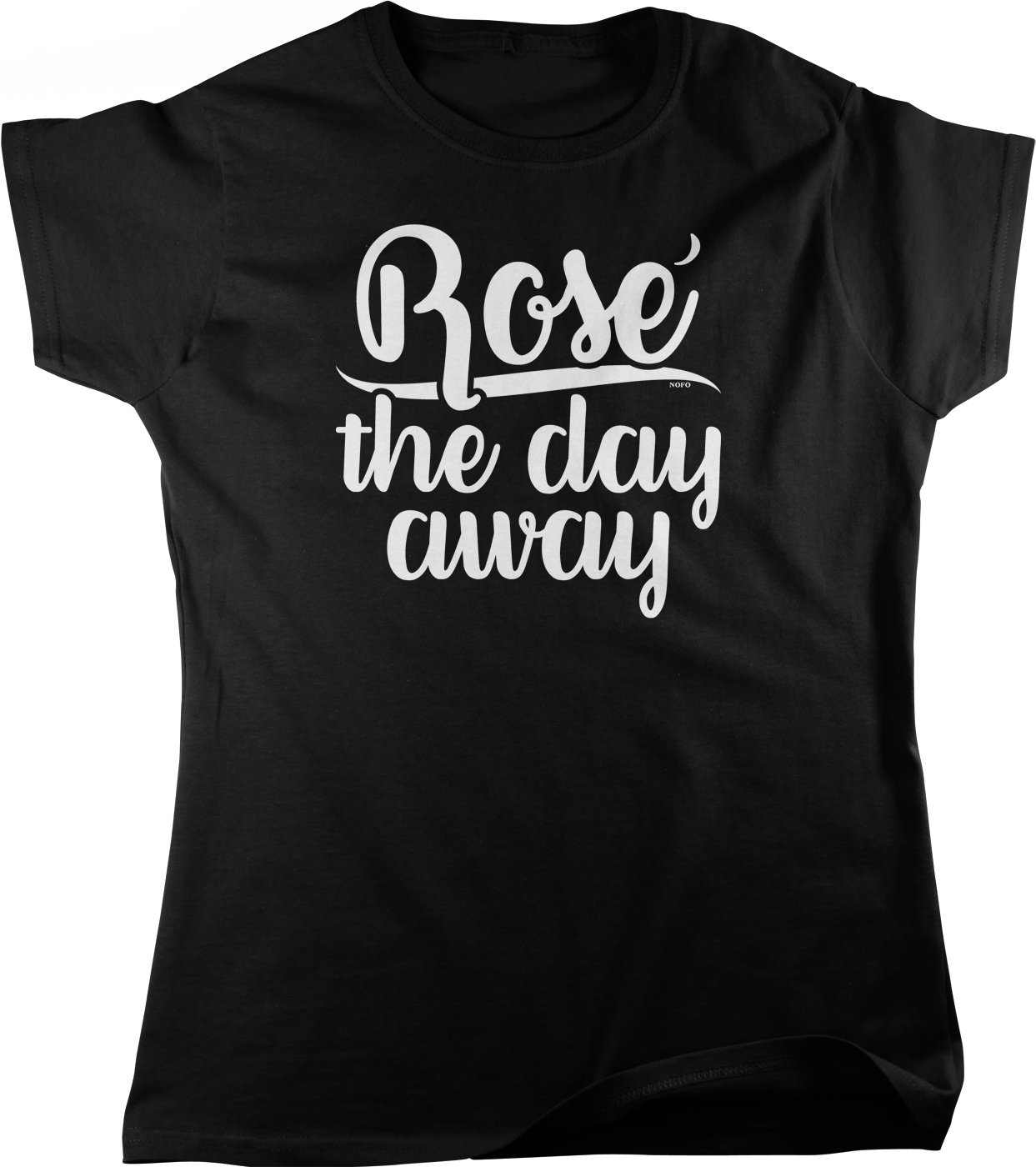Rose The Day Away Women's T-Shirt | Soft Cotton Casual Tee for Women | Perfect for Everyday Wear, Outings & Relaxing