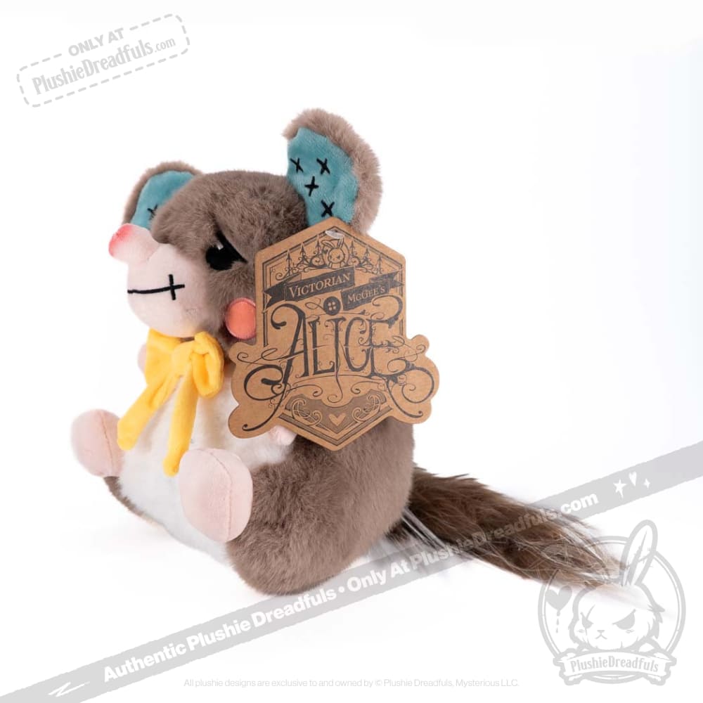 Victorian Style McGee's Dormouse Plush Toy - Cute Stuffed Animal for Kids & Collectors | Perfect for Nursery Decor, Gift Giving & Themed Parties