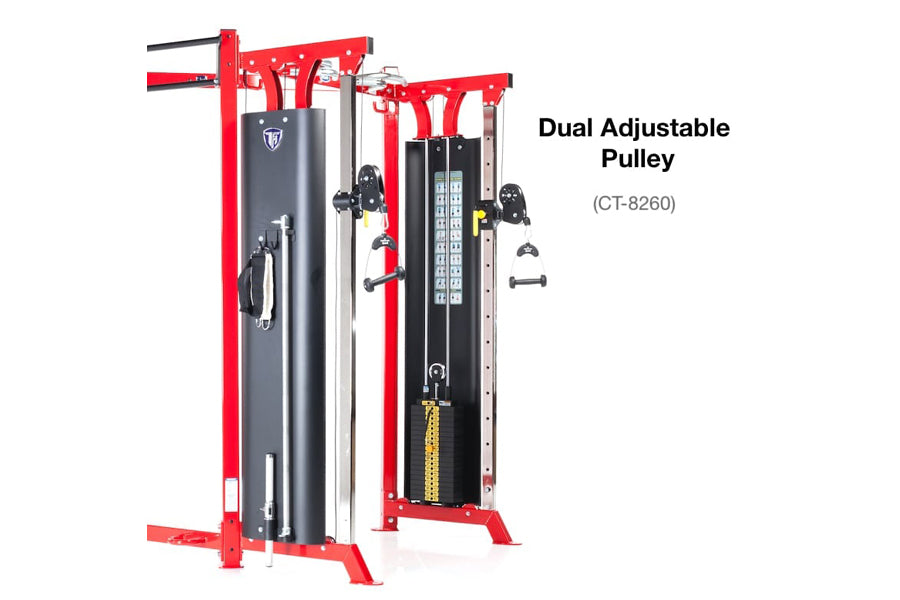 TuffStuff Adjustable Step Up Stretch Training Module CT 8220 - Home Gym Equipment for Cardio & Strength Training - Perfect for Fitness, Weight Loss & Rehabilitation Exercises