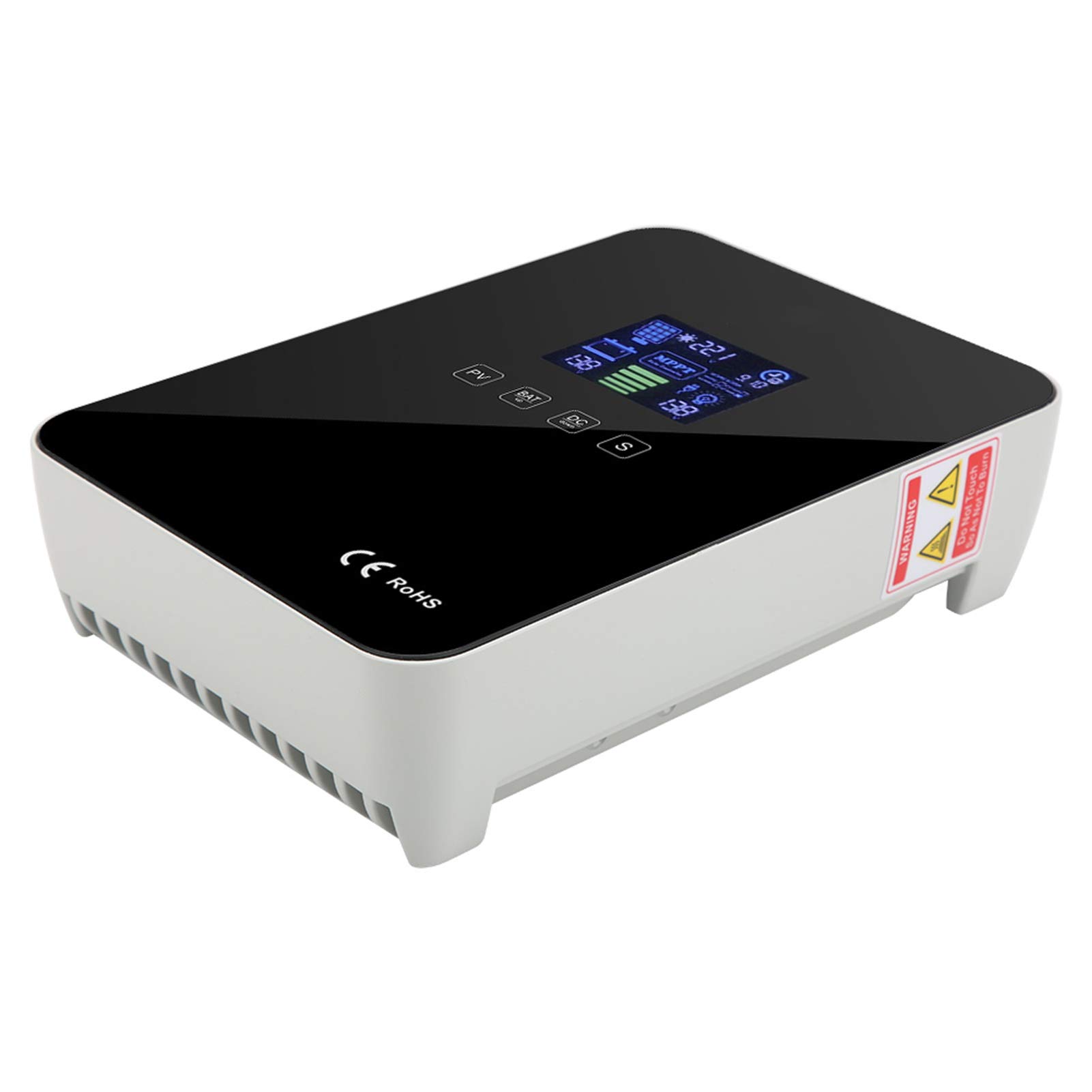 60A MPPT Solar Charge Controller for Home, Industrial & Commercial Use - Ideal for Solar Panels, Water Features & Off-Grid Power Systems