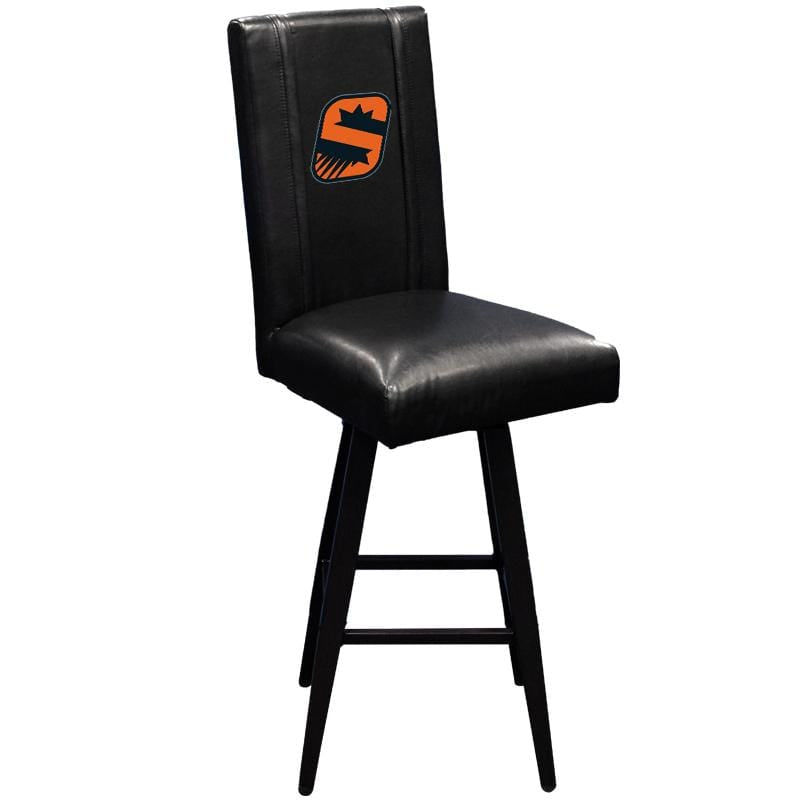 Dreamseat Swivel Bar Stool 2000 with NBA Team Logo - Adjustable Height Counter Stool for Kitchen Island, Game Room & Sports Bar - Officially Licensed NBA Merchandise