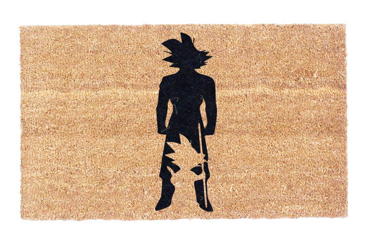 Warrior Coco Doormat - Non-Slip Coconut Coir Welcome Mat for Front Door, Outdoor & Indoor Use - Durable & Eco-Friendly Entrance Rug for Home, Porch, Patio, and Office Decor