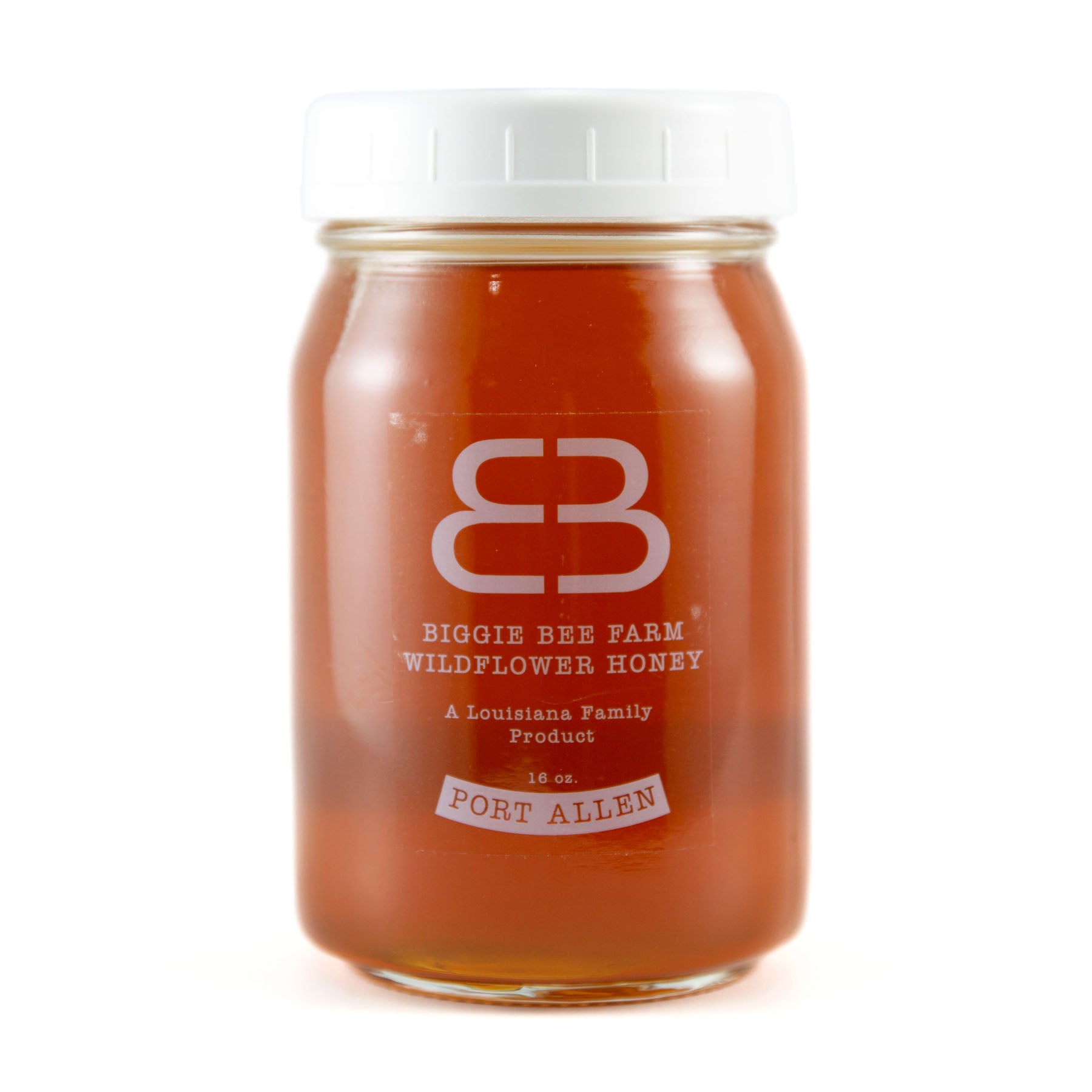 Pure Raw Biggie Bee Honey with Crunchy Pecans - Natural Sweetener for Baking, Breakfast & Healthy Snacks