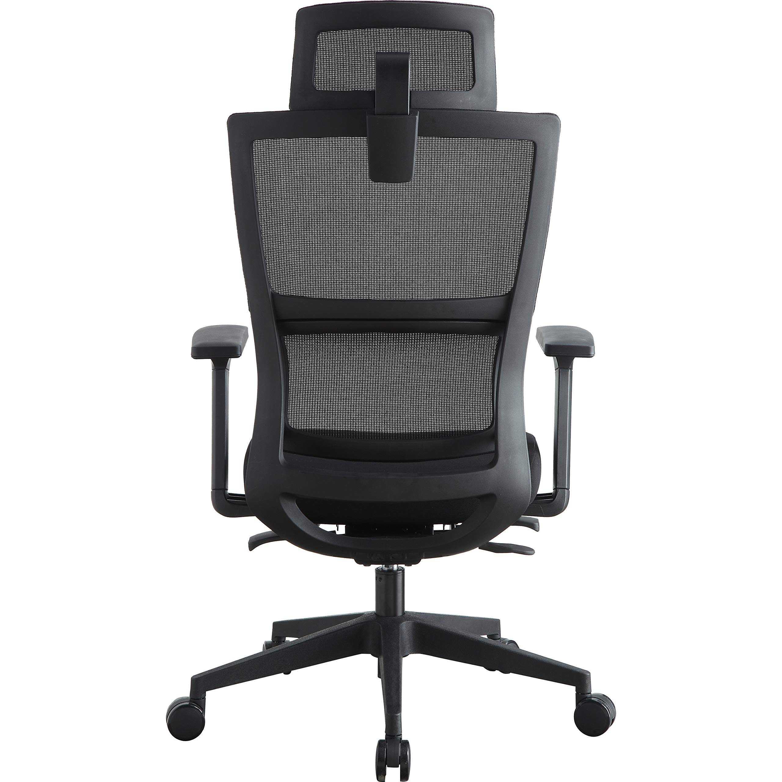 Lorell Ergonomic High Back Mesh Office Chair with Adjustable Headrest - Perfect for Home Office, Gaming & Workspace Comfort