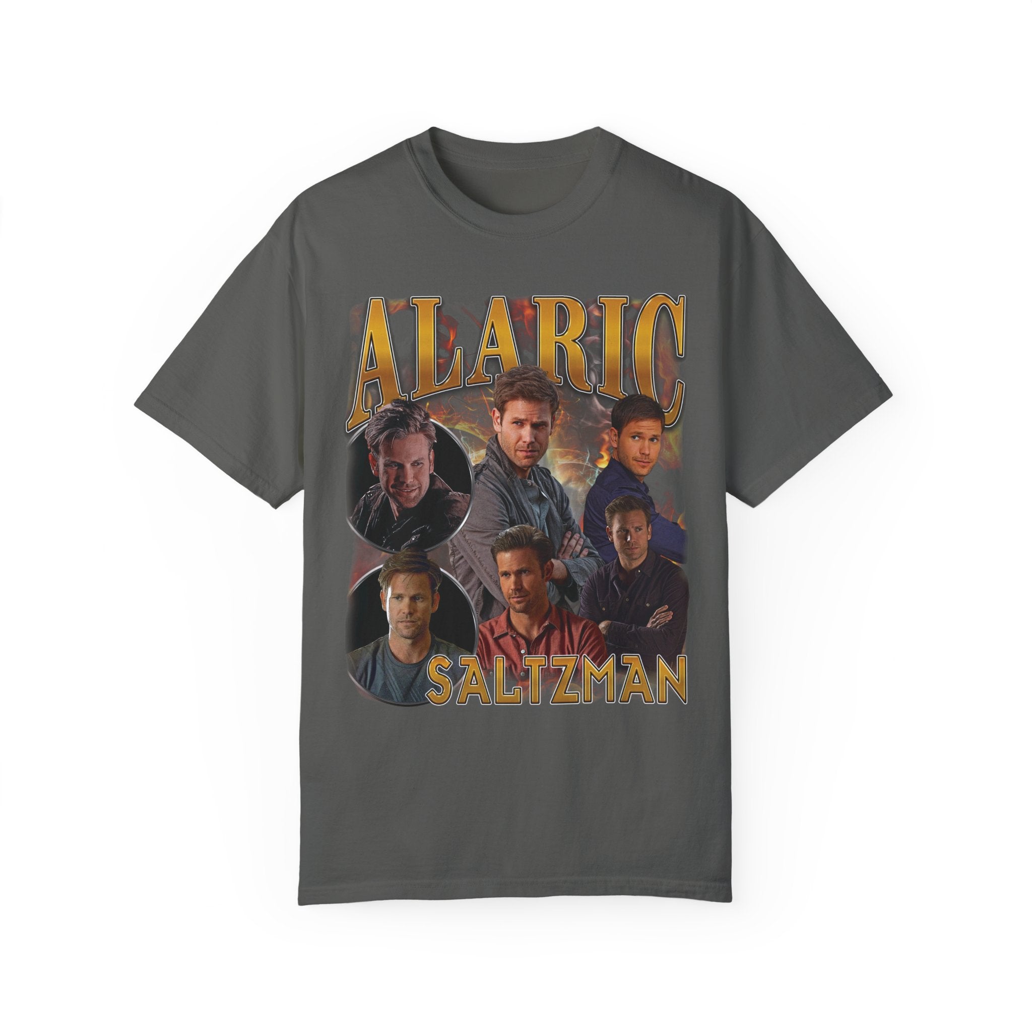 Vintage 90s Alaric Graphic T-Shirt - Retro Cotton Tee for Men & Women - Perfect for Casual Wear, Street Style & 90s Theme Parties