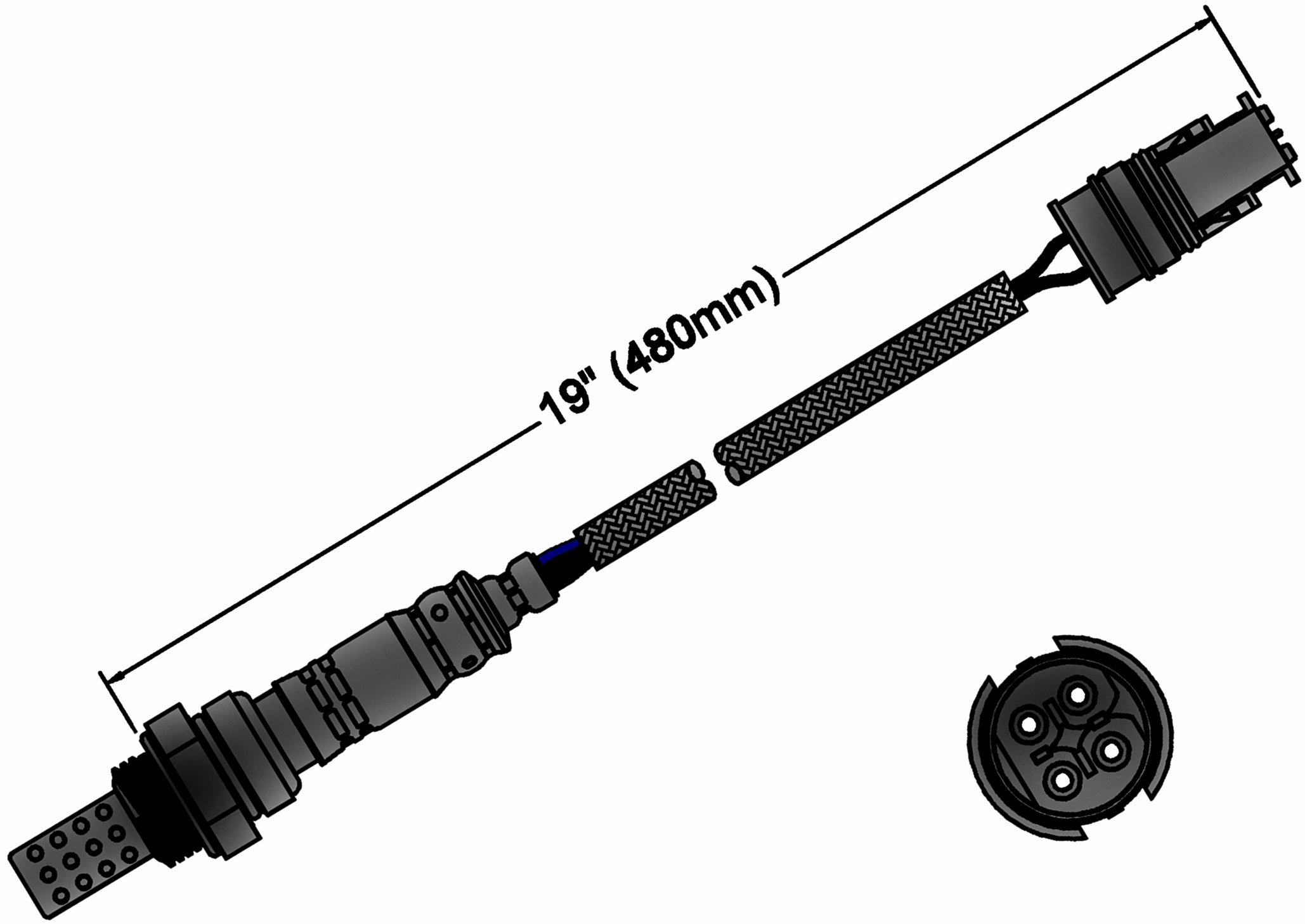 ACDelco Professional 213-1473 Heated Oxygen Sensor - High Performance O2 Sensor for GM Vehicles | Perfect for Chevy, GMC, Buick & Cadillac | Improves Fuel Efficiency & Emissions