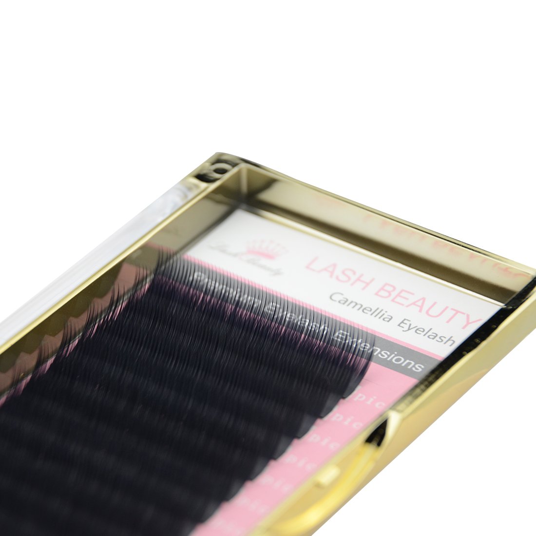 5 Trays Alluring Camellia Mix Length 3D Lashes - 0.07mm Thickness Individual Mink Eyelash Extensions by Qeelasee | Perfect for Daily Wear, Special Occasions & Professional Makeup Artists