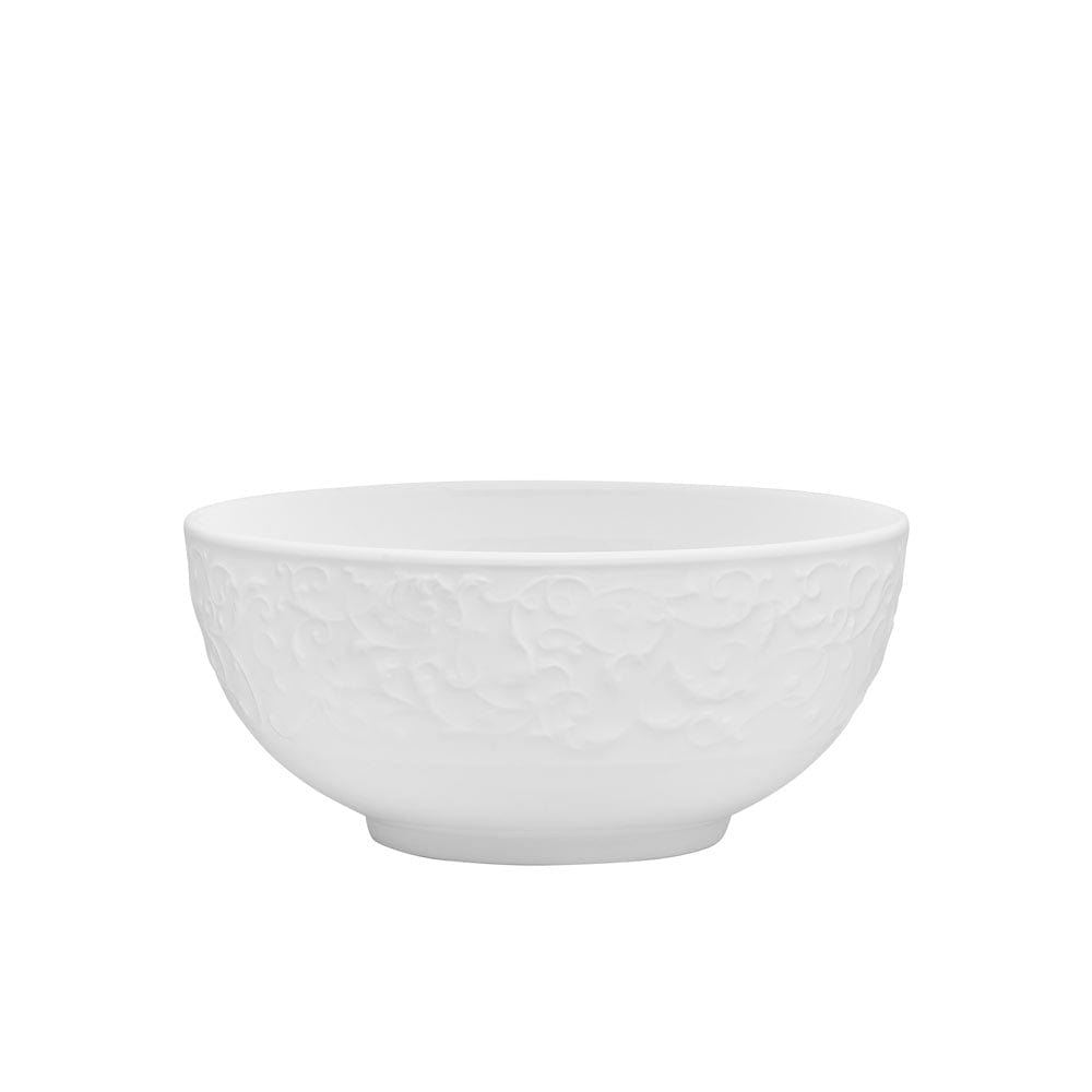 Elegant Parchment White 18-Piece Dinnerware Set - Service for 6 - Perfect for Family Dinners, Holiday Entertaining & Formal Dining Occasions