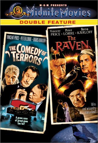 The Comedy of Terrors & The Raven - Classic Horror Double Feature DVD by MGM | Vintage Thriller Movies Collection | Perfect for Halloween Movie Nights & Classic Film Enthusiasts