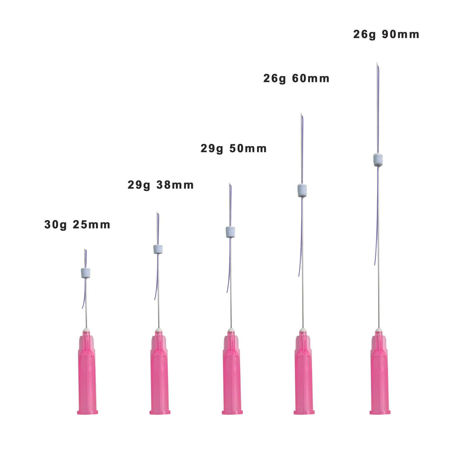 ACADA PDO Threads for Face Lift - 26G 90mm Mono Smooth Threads for Collagen Production & Thread Lift (20Pcs) - Anti-Aging Facial Rejuvenation for Wrinkle Reduction & Skin Tightening