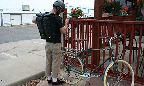 Green Guru Pannier & Backpack High Roller - Waterproof Bike Commuter Bag with Laptop Sleeve | Durable Cycling Backpack for Commuting, Hiking & Urban Travel | Perfect for Work, School & Outdoor Adventures