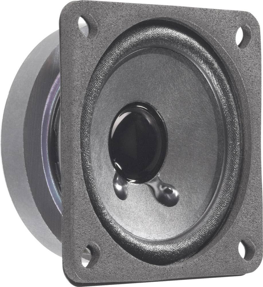 FRS 7 S In-Ceiling/Wall Mount Speakers - 120Hz-20kHz Frequency Response, 66.5x66.5x31mm Compact Size, Black with Grille - Perfect for Home Theater, Background Music & Office Audio Systems