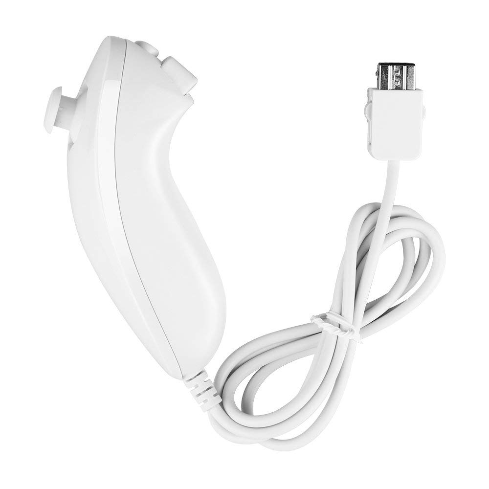 Original Wii Remote and Nunchuk Controller Combo Set - Compatible with Nintendo Wii - Perfect for Gaming, Fitness, and Family Entertainment