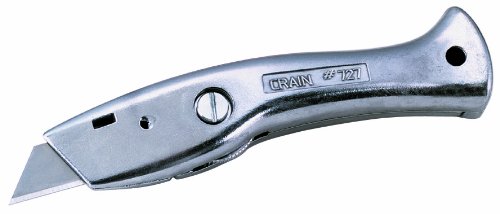 Crain 727 Delphin Vinyl Knife - Professional Cutting Tool for Crafts, Upholstery & DIY Projects - Sharp Precision Blade for Fabric, Leather & Vinyl Materials