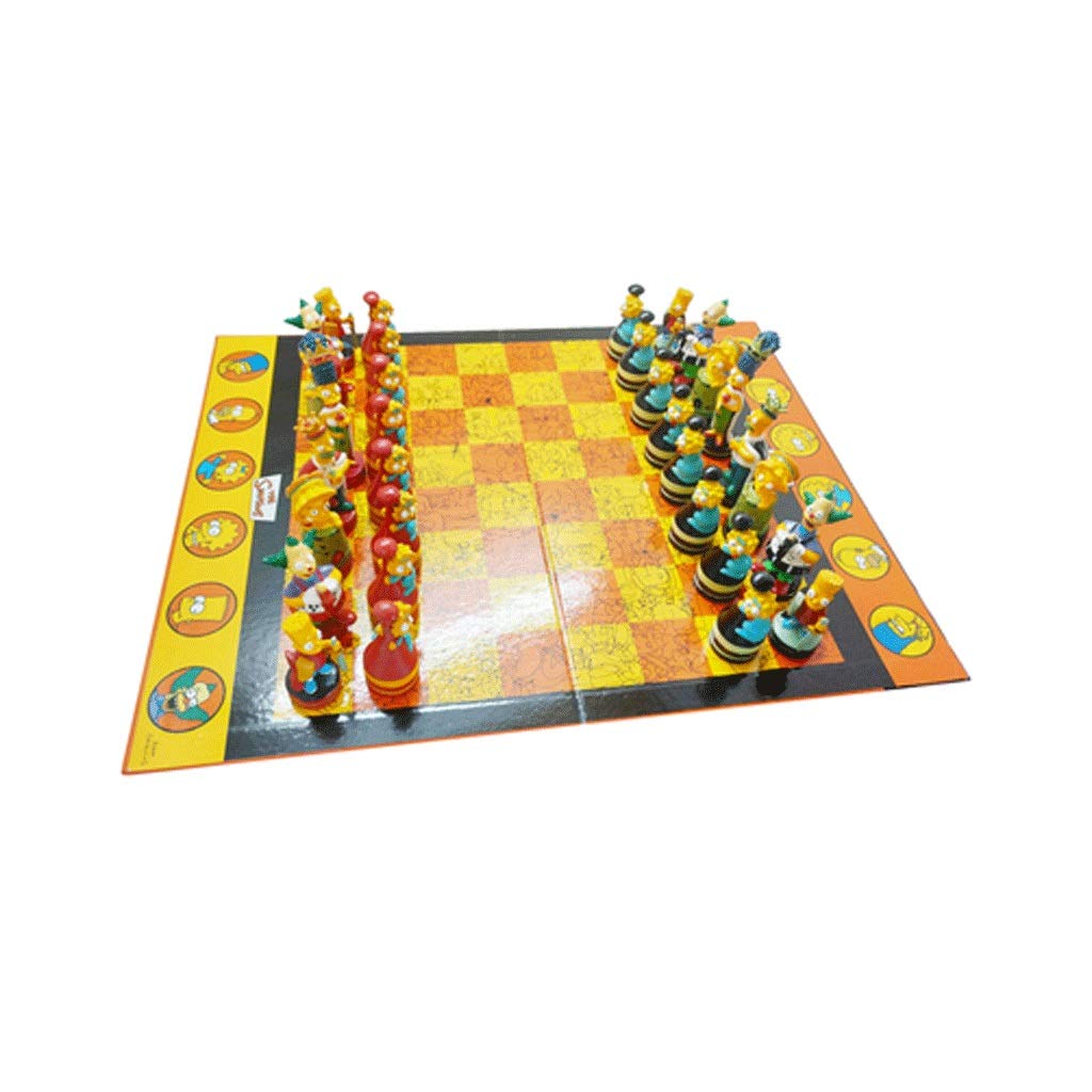 Funny Plastic Chess Set with Creative Figures - Perfect Chess Game Kit for Kids, Students & Children - Ideal Gift for Chess Lovers (Color: Black) - Great for Family Game Nights, Classroom Activities & Educational Play