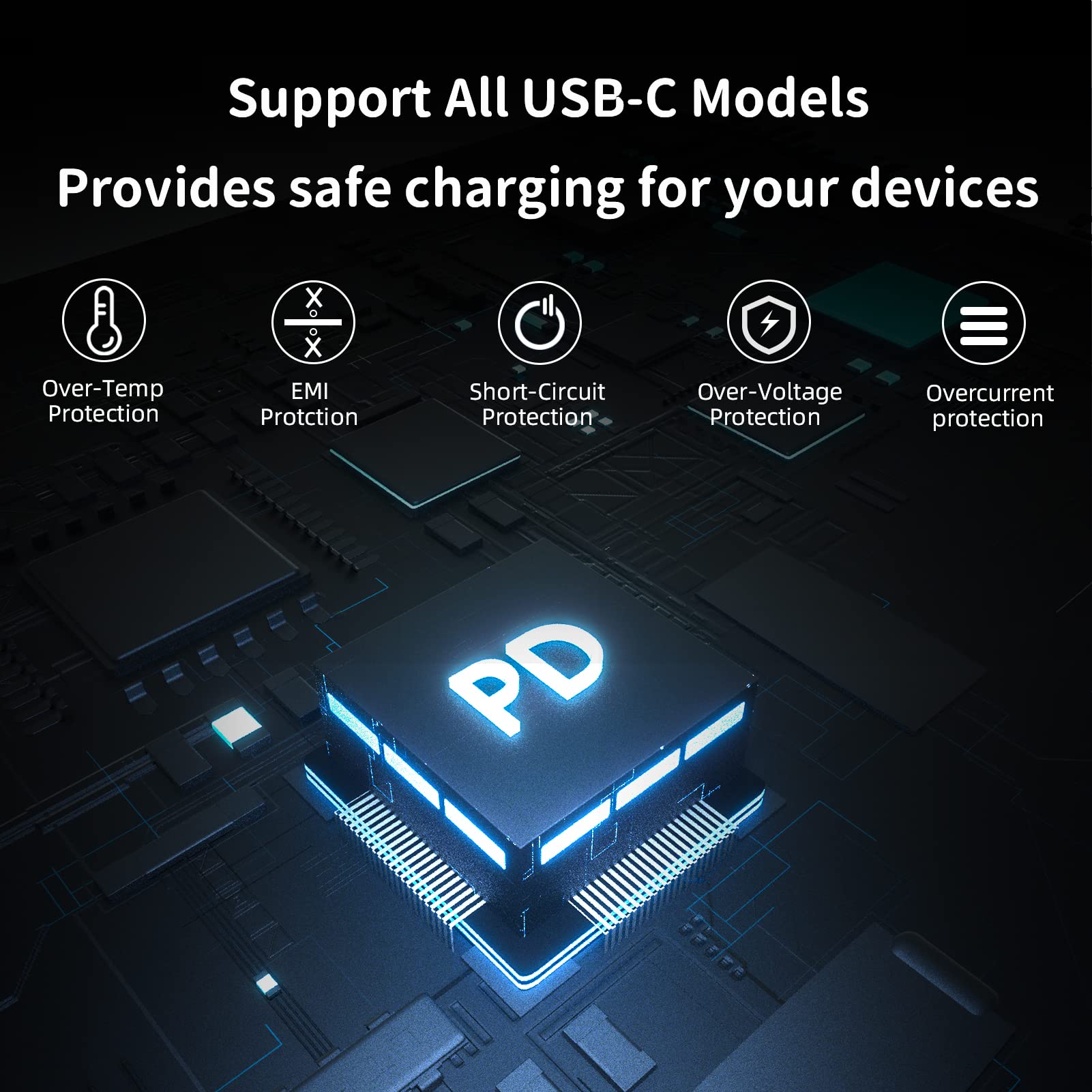 25W USB C Fast Charger Block - PD 3.0 Quick Wall Charger Adapter Compatible with Samsung Galaxy S21/S20/Note10/S10/Note20, Google Pixel, LG Phones - Perfect for Home, Office & Travel Charging