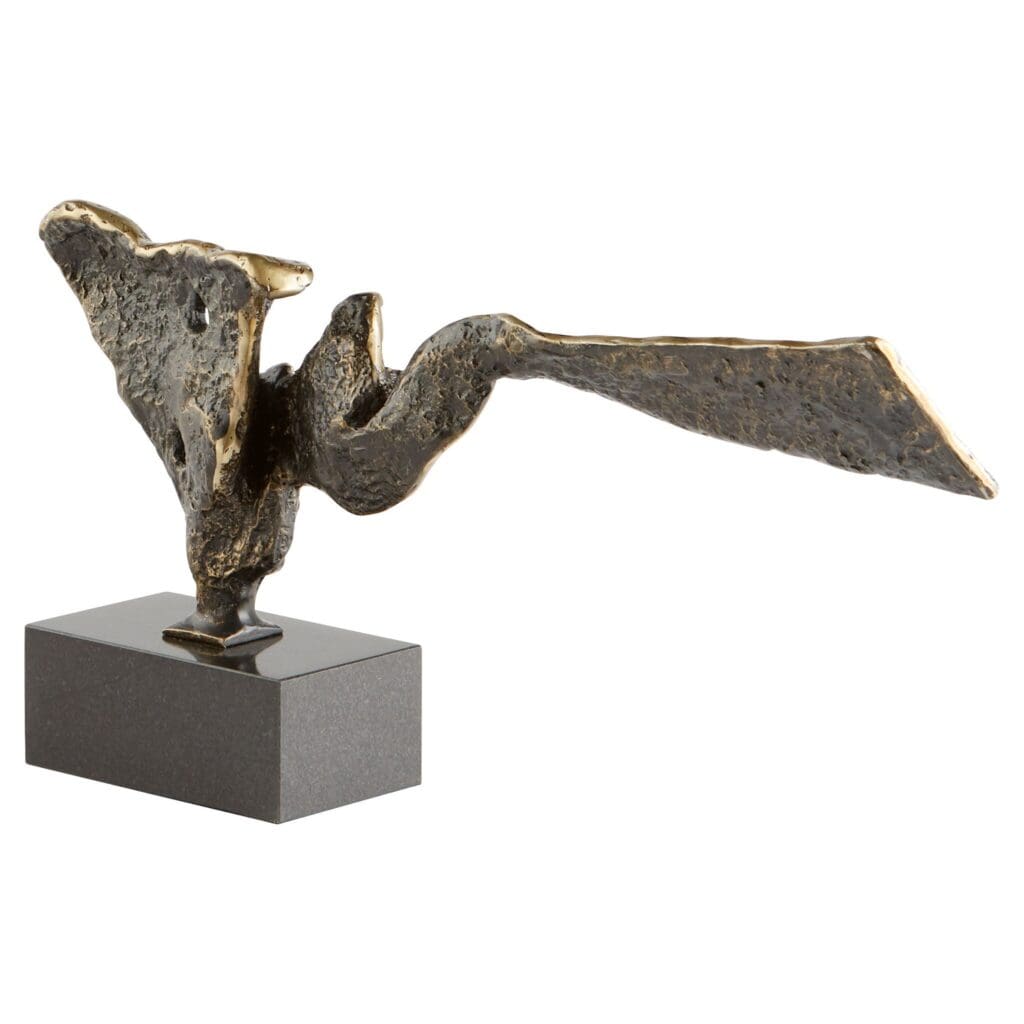Cyan Design 11439 Squall Sculpture - Bronze & Black Finish - Modern Home Decor for Living Room, Office, or Gift