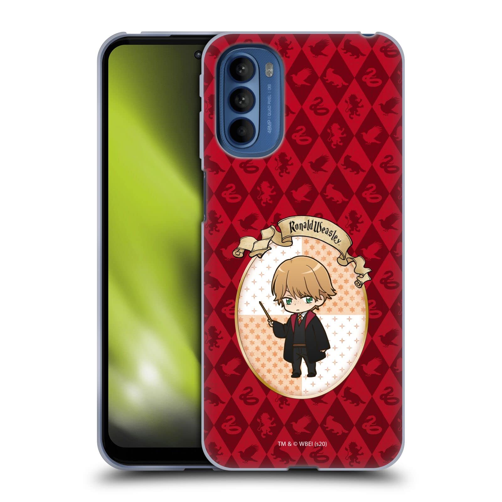 Head Case Designs Harry Potter Ronald Weasley Deathly Hallows Soft Gel Case for Motorola Moto G41 - Protective Phone Cover for Fans, Daily Use & Gift Giving