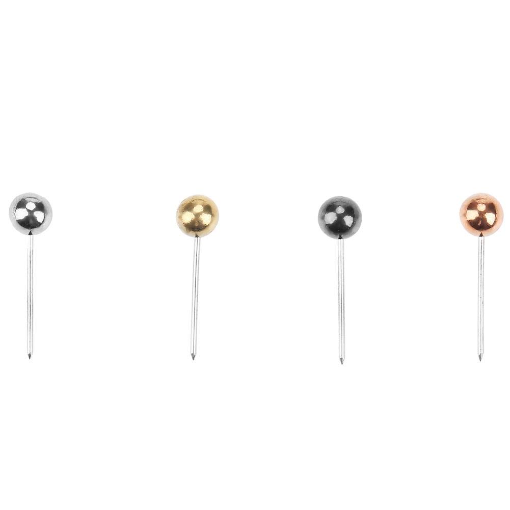 800Pcs Colorful Ball Head Sewing Pins for Dressmaking & Crafts