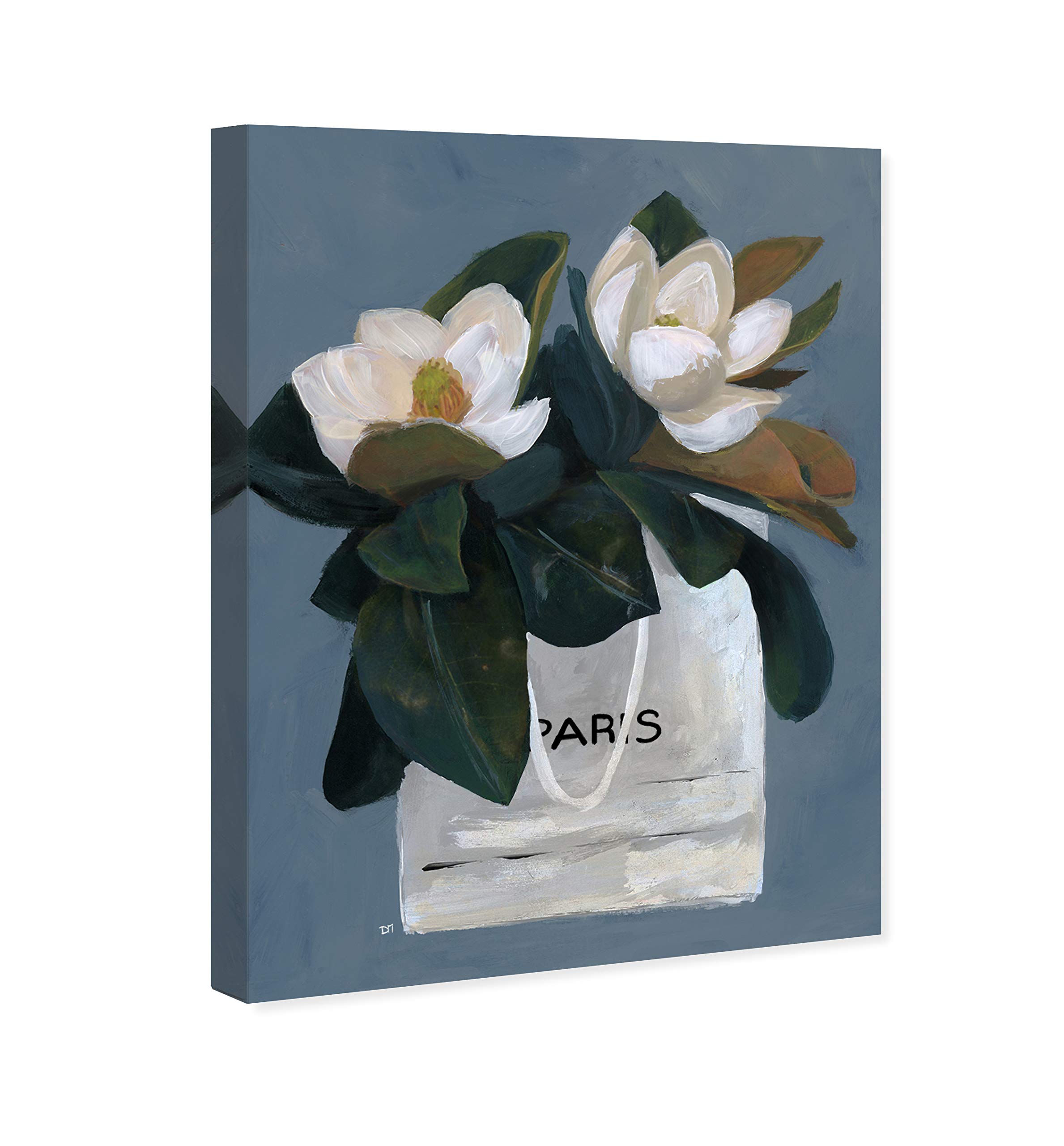 Oliver Gal Floral Canvas Wall Art Print - 30x36 Inch Modern Home Decor, White & Green Botanical Painting - Perfect for Living Room, Bedroom, Office & Gift Giving