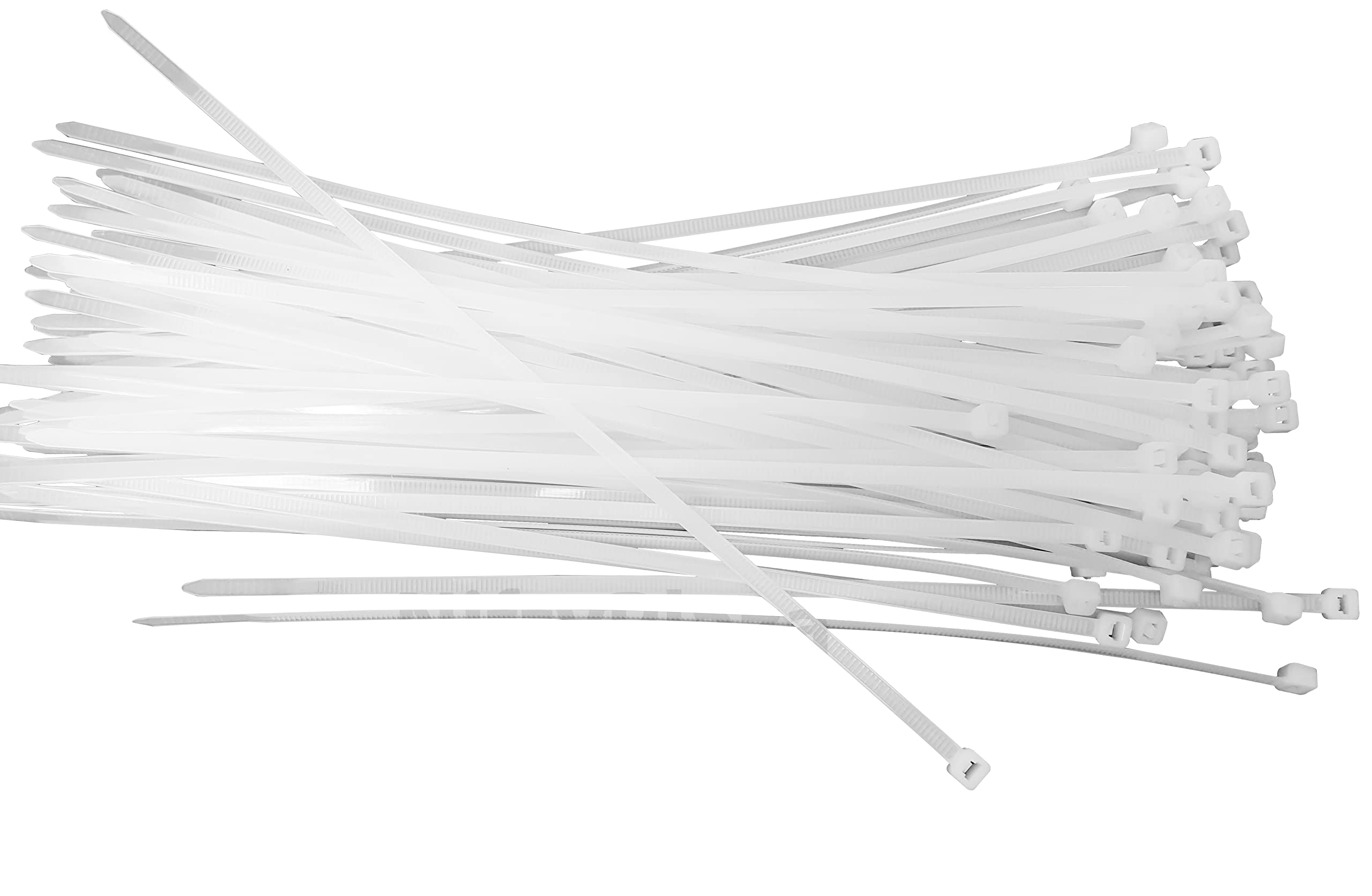 14 Inch Heavy Duty Cable Zip Ties - 200 Pack (75 lbs Tensile Strength) | UV Resistant, Premium Quality for Outdoor & Indoor Use | Perfect for Organizing Wires, Bundling Cables & DIY Projects