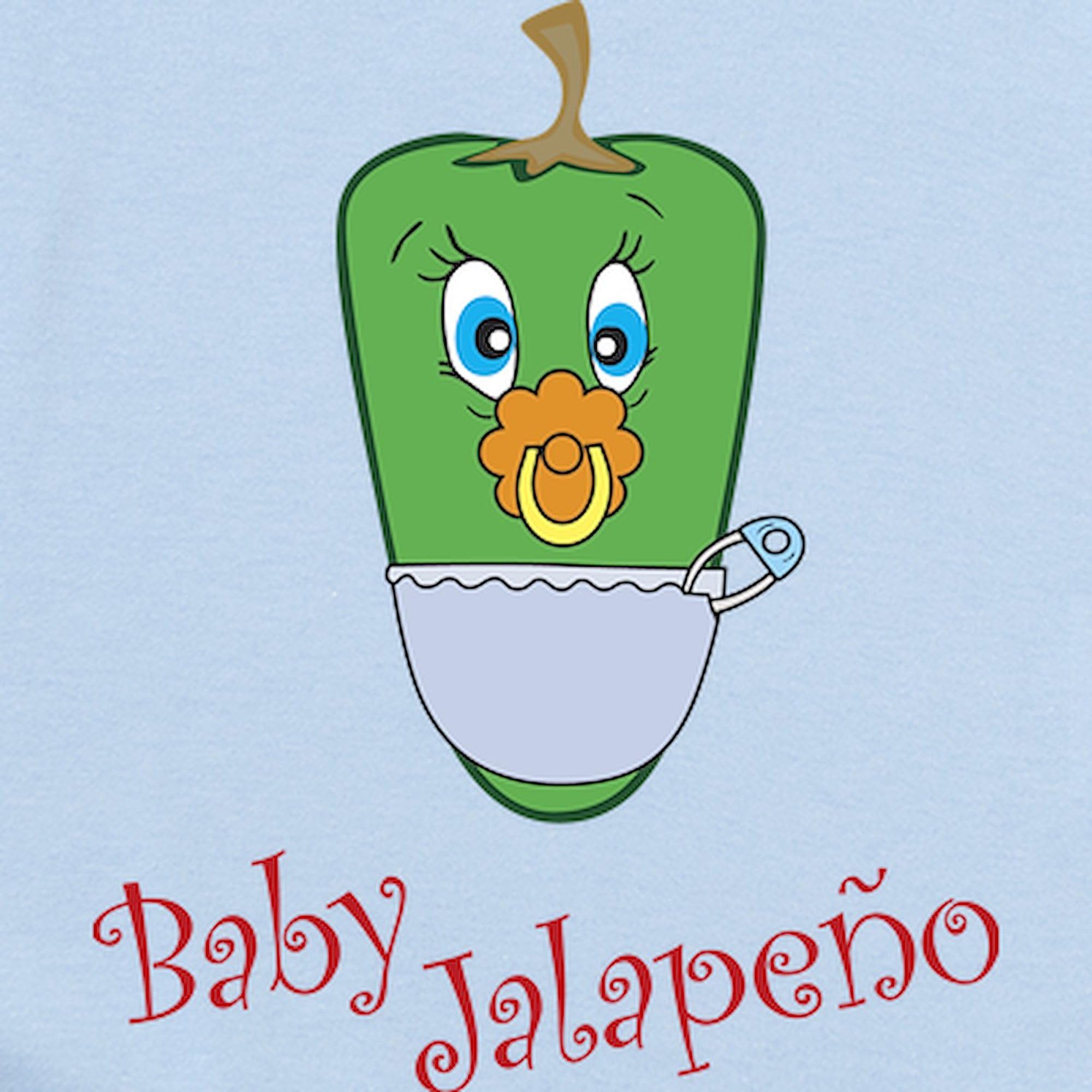 CafePress Baby Jalapeno Infant Bodysuit - Cute Organic Cotton Baby Romper for Boys & Girls - Perfect for Playdates, Photo Shoots & Everyday Wear