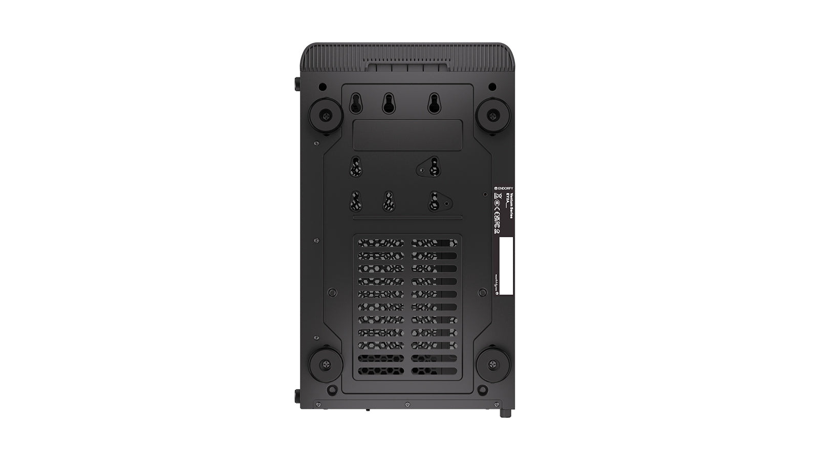 Endorfy Ventum 200 Air ATX Mid Tower PC Gaming Case - High Airflow, Tempered Glass Side Panel, RGB Lighting (EY2A002) - Perfect for Gaming Rigs & Workstation Builds