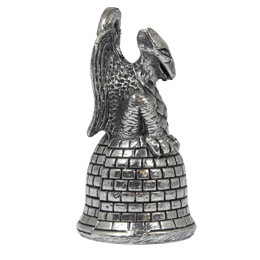 Open Road Gargoyle Motorcycle Guardian Bell - Protection Charm for Bikers, Gift for Riders - Perfect for Harley, Cruiser & Touring Bikes